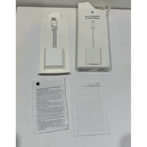 Apple OEM Original (A1307) Mini DisplayPort to VGA Adapter - White